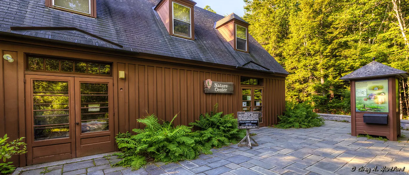 Nature Center in Acadia National Park, Maine