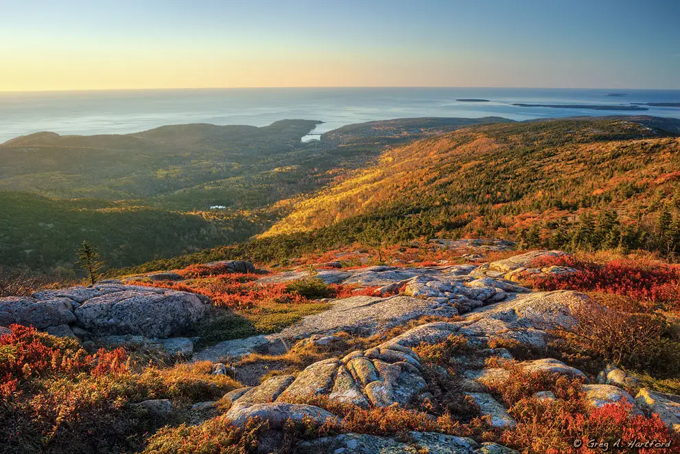 Cadillac Mountain View of Otter Point
